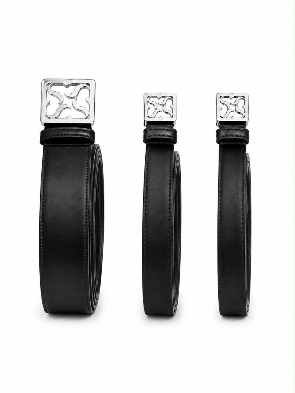 Silver Sculpt Belt